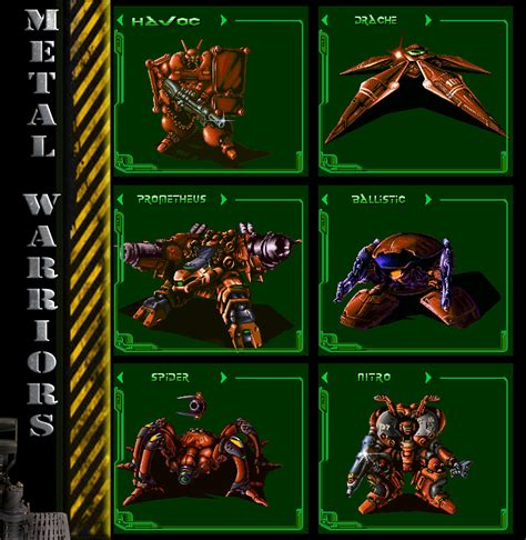 metal warriors game